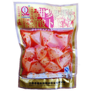林师傅 甜酸萝卜块128g 酱腌菜