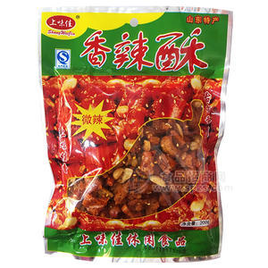 上味佳香辣酥 微辣休閑食品200g