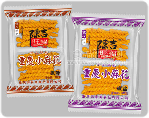 重庆小麻花椒盐320克