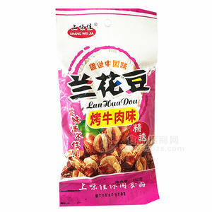 上味佳蘭花豆烤牛肉味150g