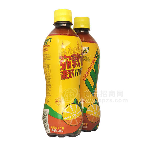 彌敦道港式檸檬茶飲料  500ml