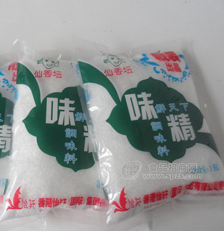 供應(yīng)品牌【仙香壇】批發(fā)1kg 含量99%的晶體味精