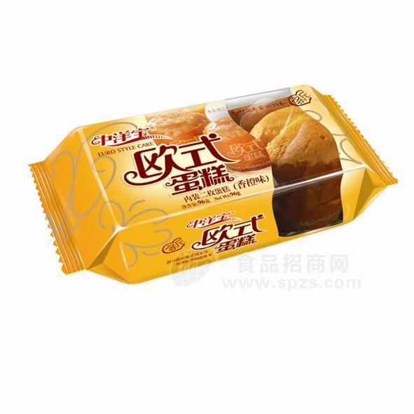 欧式蛋糕 香橙味 96g