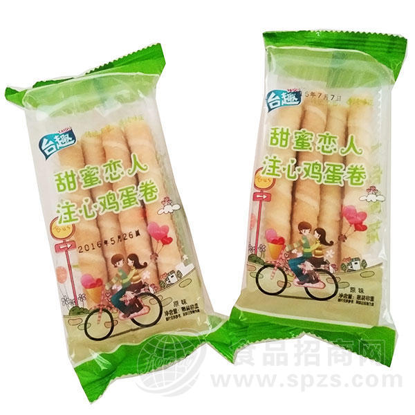 台趣鸡蛋卷原味休闲食品