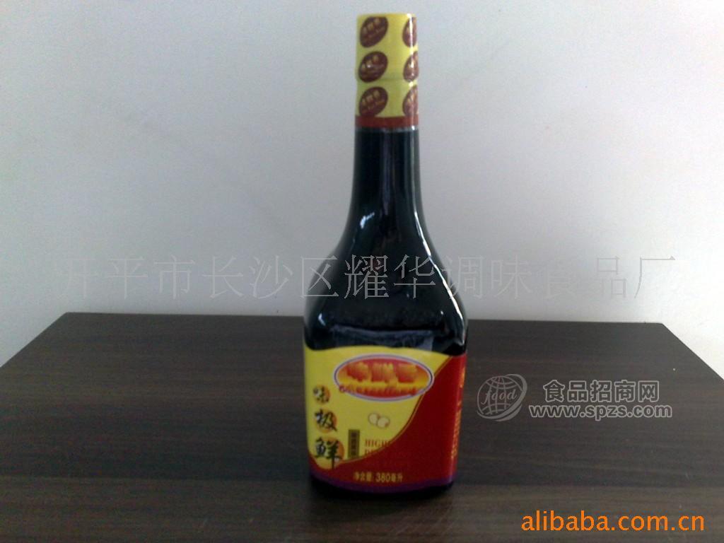 供應味極鮮醬油380ml