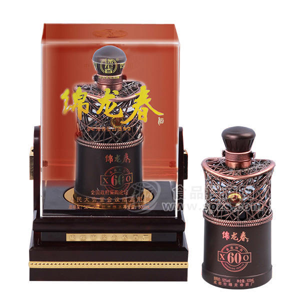 绵龙春白酒 xo60 500ml