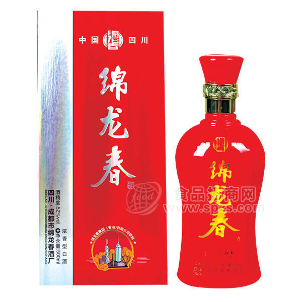 綿龍春白酒 500ml