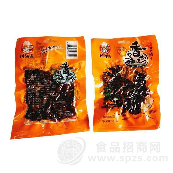 川阿婆 香菇鸡酱卤肉制品70g