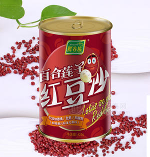鲜谷坊百合莲子红豆沙，红豆饮料浓缩汁