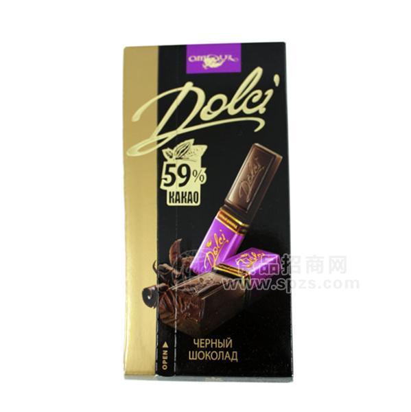 Dolci 59%純黑巧克力