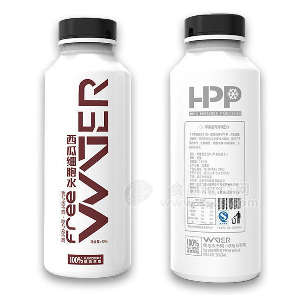 ·西瓜细胞水 果汁饮料420ml 