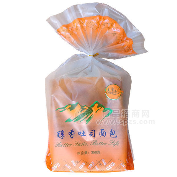 金麦圆 醇香吐司面包 350g