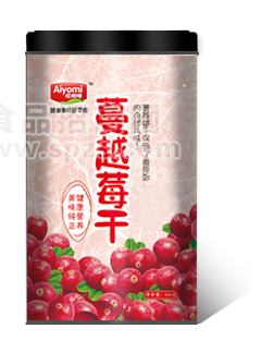 蔓越梅干铁盒