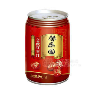 馨樂園金絲紅棗汁245ml