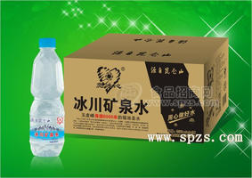 冰川矿泉水