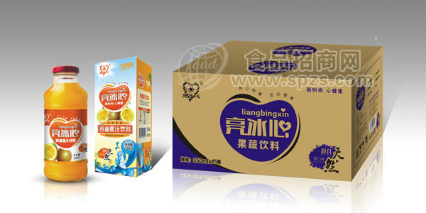 ·果蔬汁饮料普通箱350mlx15盒 