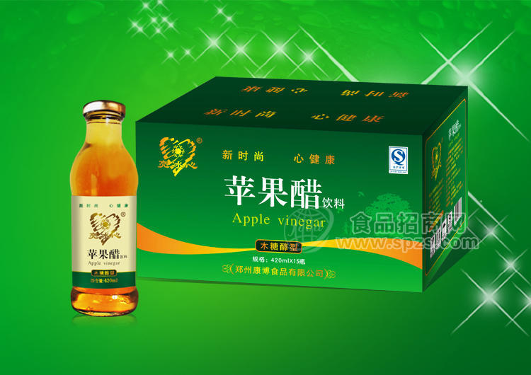 ·苹果醋420mlx15瓶 