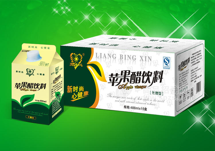 ·苹果醋500mlx15盒（屋顶包无糖型） 