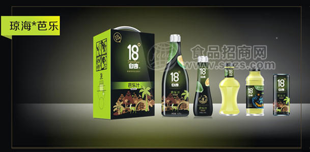 自由18°芭乐汁饮料1