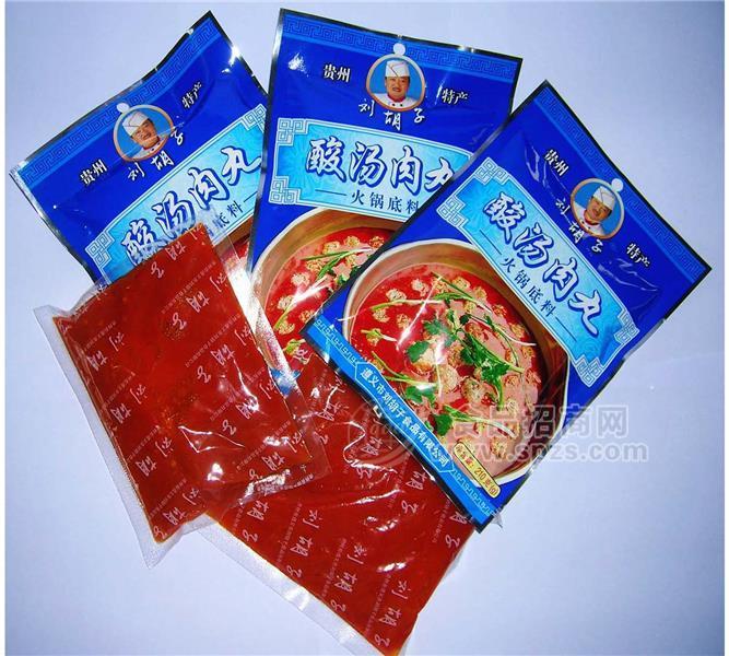 劉胡子調(diào)味品*特色苗家風味*酸湯肉丸火鍋湯料