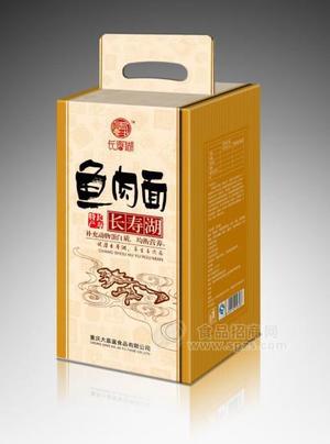 長(zhǎng)壽湖牌魚(yú)肉面（面條）親情禮盒裝