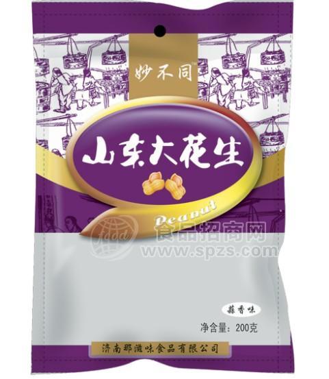 山東大花生蒜香味200g