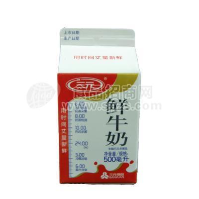 三元500ml鲜牛奶