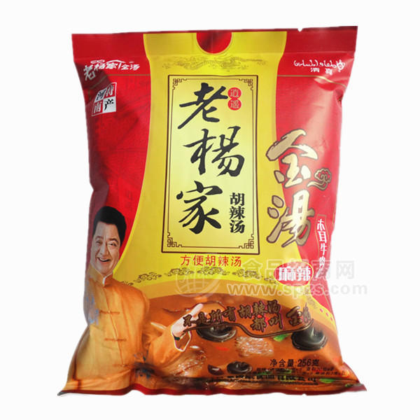 河南特產(chǎn) 逍遙老楊家 金湯麻辣木耳牛肉味胡辣湯256g