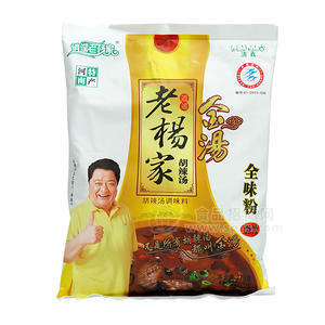 河南特產(chǎn) 逍遙老楊家 金湯胡辣湯調(diào)味料375g