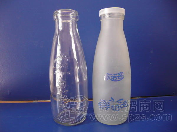 加工定做玻璃瓶，鲜奶瓶