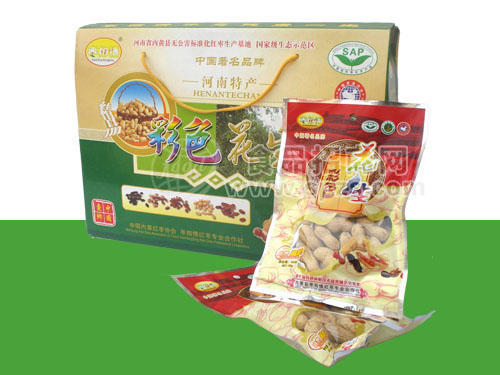 彩色花生(绿包装)