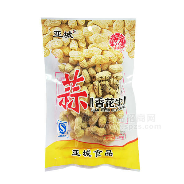 亞城蒜香龍巖花生休閑食品130g