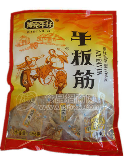 牛板筋麻辣味456克