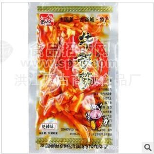 廠家直銷散裝麻辣零食小吃 6kg/件【聚食坊】絕辣味牛板筋