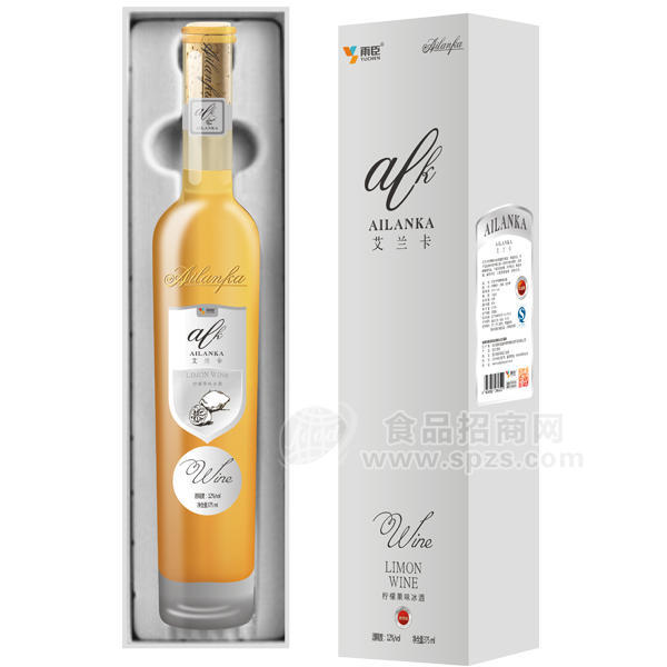 ·雨臣  柠檬银冰酒 375ml 