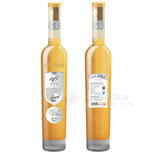 ·雨臣  柠檬银冰酒 375ml 