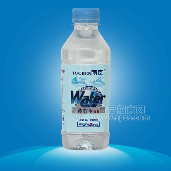 ·雨臣苏打水无糖360ml 
