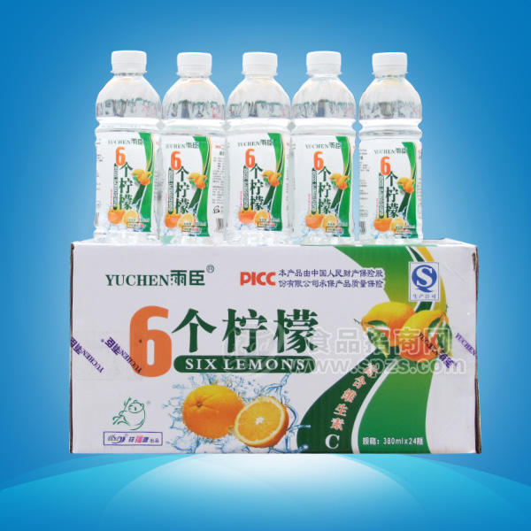 ·6个柠檬-380mlx24瓶 