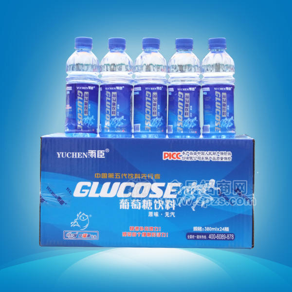 ·雨臣葡萄糖饮料原味无汽 380mlx24瓶 
