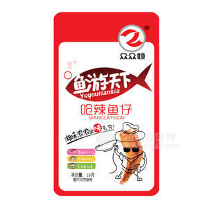 众众倾 鱼游天下呛辣鱼仔16g