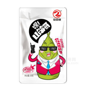 众众倾 山笋哥 红油木耳脆笋 30g