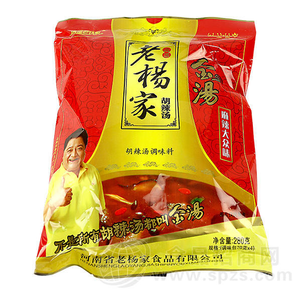 河南特产 逍遥老杨家 胡辣汤调料280g