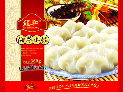 青岛龙和海参速冻海鲜水饺