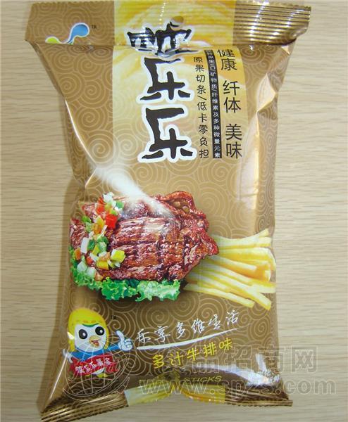 啵乐乐马铃薯脆条-多汁牛排