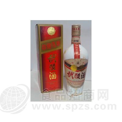 93武陵酒(红盒) 1993年武陵酒 酱香型武陵酒