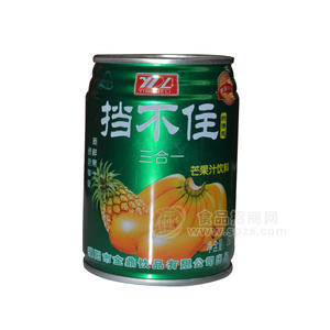 擋不住-三合一忙果汁飲料245ml