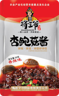 将王爷杏鲍菇酱香辣味30克