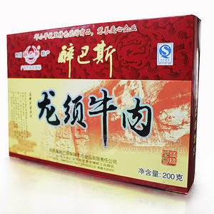 200g龍須牛肉禮盒裝 細(xì)致的切割工藝口感更獨(dú)特 武勝牛肉