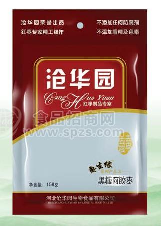 滄華園黑糖阿膠棗158g