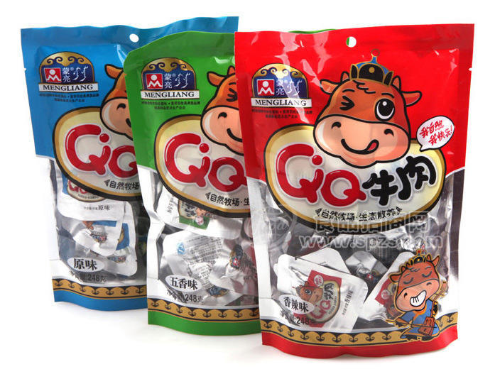 【蒙亮】QQ香牛肉 卤制酱香 休闲零食 248g